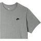 thumbnail image 3 of Camiseta NSW Club de Nike para hombre, color gris oscuro jaspeado y negro, talla L, 3 of 3