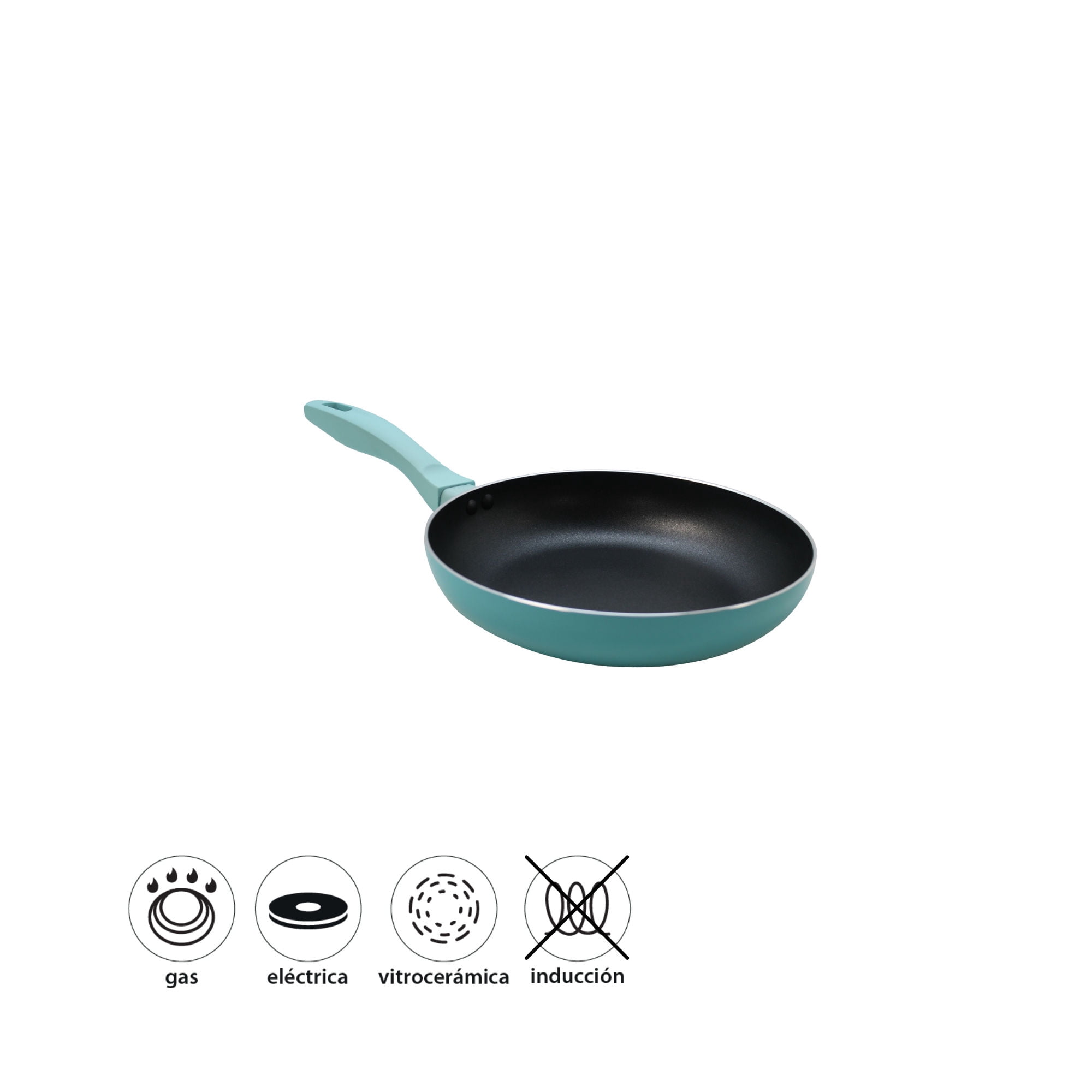 Keep - Sartén 20 Cm Titanium Aluminio Prensado, Color Surtido 1 Pieza