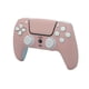 thumbnail image 3 of Controlador inalámbrico Custom Controllerzz para PS5 en rosa bebé y blanco, 3 of 4