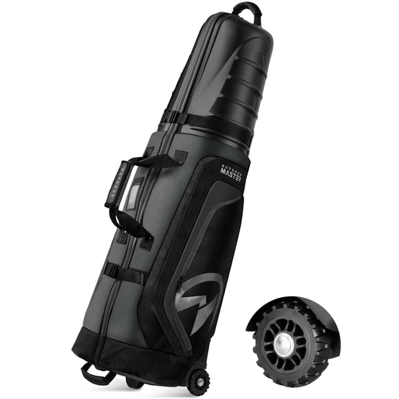 Bolsa de viaje de golf OutdoorMaster Airlines con ruedas, funda rígida