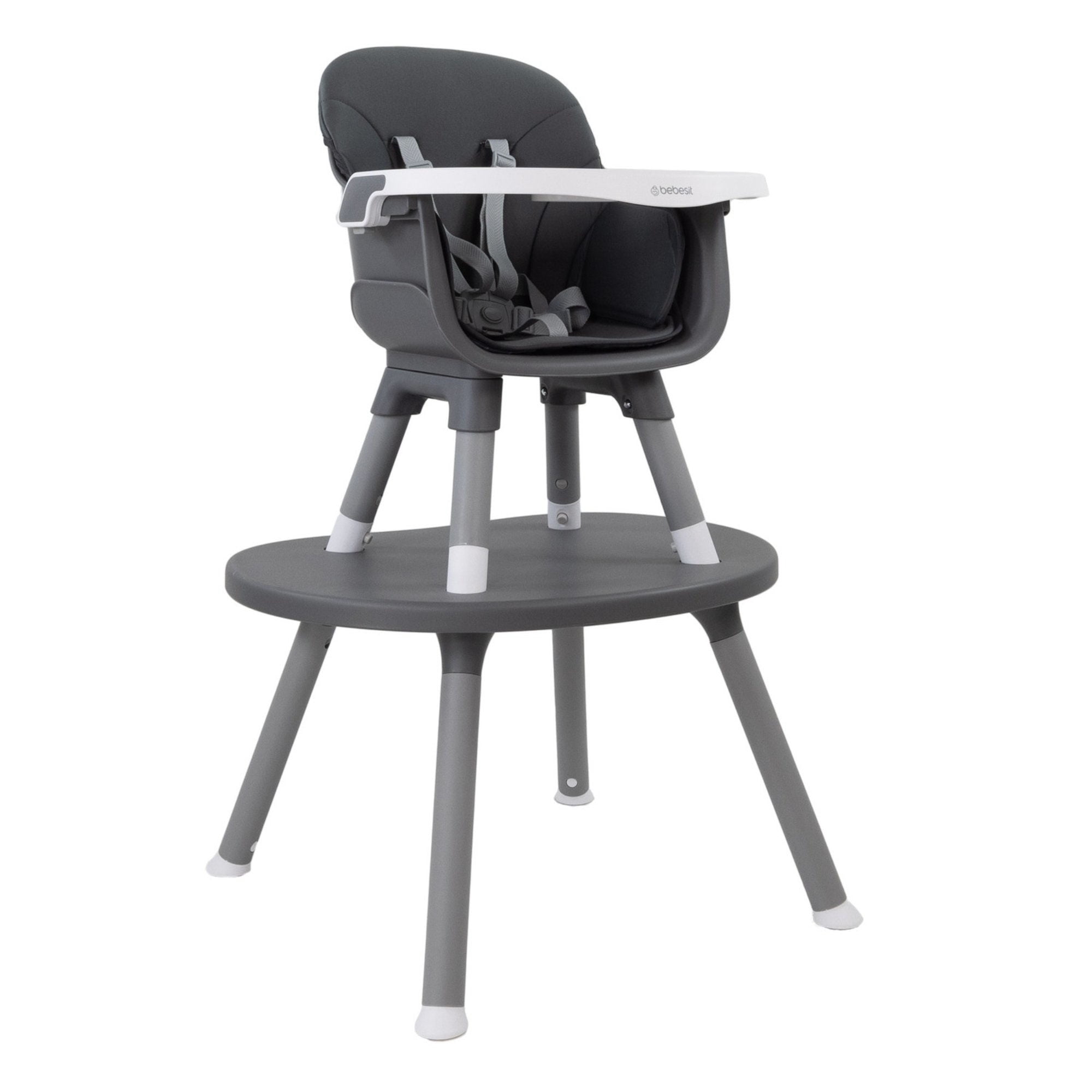 Silla de Comer babydesk 3&1 Gris
