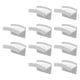 thumbnail image 2 of Sombrero De Béisbol Rack Hat Holder Adhesivo Sin Perforación Para Armario Toalla De Pared Blanco 10PCS, 2 of 5