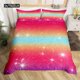 thumbnail image 1 of x2273 Bed SheetsRainbow Gradient Duvet Cover Set Size Rainbow for Kids Girls Cute Style Bedding Set Polyester Twin Quilt Cover 3-Piece Bedding Set (1 Duvet Cover + 2 Pillow Shams) nj2273, 1 of 5