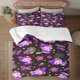 thumbnail image 2 of Halloween Hello_Kitty_ Quilt Set FullSoft Lightweight Quilts Quilted Bedspreads3 Pieces Set Queen SizeColorful Cartoon Print All Season 173*218CM, 2 of 5