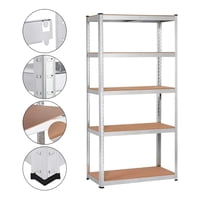 Estante Metalico 180X90X40 Para Oficinas Organizador Aspor