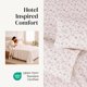 thumbnail image 4 of Juego de Ropa de Cama Modern Threads Twin Floral Rosa Suave, 4 of 7