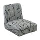 thumbnail image 3 of Funda De Silla De Impresión Moderna Universal A Prueba De Polvo Para El Hogar Flexible Estirable Gris, 3 of 5