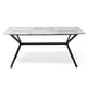 thumbnail image 2 of Mesa de Comedor Rectangular Simil Mármol (160cm), 2 of 4