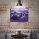 thumbnail image 4 of Auto de Carreras Cartel Metálico, Decoración de Pared de Cartel Metálico Personalizado para Regalos de Fans, Amigos, Familia y Amantes 20*30CM, 4 of 6
