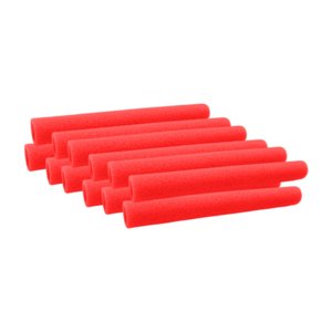 Ioensy - 12 Fundas De Espuma Para Postes De Trampolín, Suaves, De Repuesto, Para Interior Y Exterior, Color Rojo
