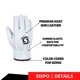 thumbnail image 2 of Guantes de Trabajo SIXPO de Piel de Cabra - Pack de 12 Pares, 2 of 7