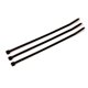 thumbnail image 1 of Brida para cables 3M, negra, 50 libras, 8 pulgadas, 100 unidades/bolsa, 1 of 1