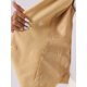 thumbnail image 5 of INSPIRE CHIC Chaleco de Traje para Mujer Doble Botonadura Negocios Solapa Elegante Chaleco de Cintura XS Caqui, 5 of 6