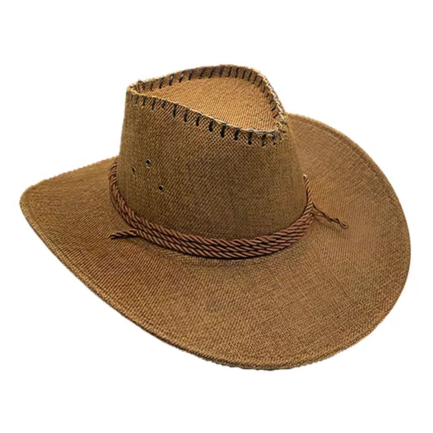 Genérico - Sombrero Vaquero Unisex Gorro Gorra Jockey Oeste Fiestas Patrias