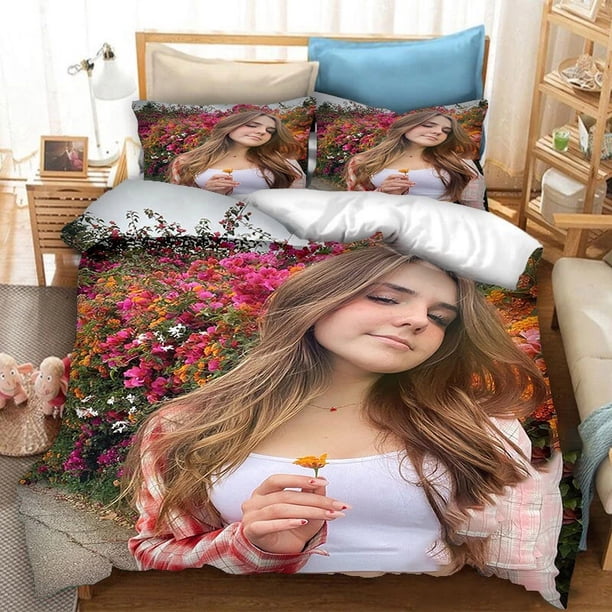 Piper Rockelle Bedding Set,Duvet Cover Comforter Bed Set Quilt Cover Pillowcase, Boys Girls Adults Bed Sheets