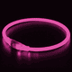 thumbnail image 2 of Collar LED para perros - Collar para perros con luz recargable por USB que brilla en la oscuridad., 2 of 6