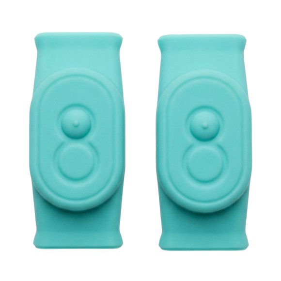 Funda para collar de mascota TabCat Homing Tags Turquesa (2 unidades)
