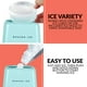 thumbnail image 2 of Máquina de hielo afeitado Nostalgia Aqua con molde para hielo y cono reutilizable, 2 of 3
