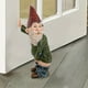 thumbnail image 2 of Garden Pee Gnome Resin Cartoon White Beard Gnome Statue Christmas Gift Ornaments, 2 of 4
