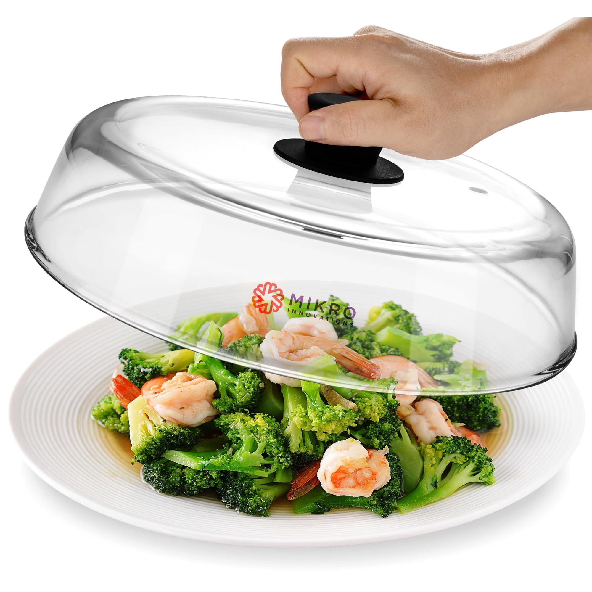 Funda Antisalpicaduras Para Microondas Mikro Innovations Glass De 26,67 Cm