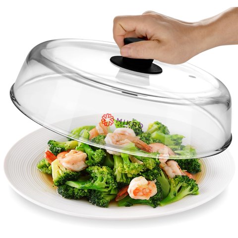 Funda Antisalpicaduras Para Microondas Mikro Innovations Glass De 26,67 Cm