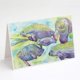 thumbnail image 1 of Tarjetas de felicitación Caroline's Treasures – Pack de 8 (13 × 18 cm), 1 of 2