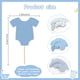 thumbnail image 5 of Topers Para Cupcakes Body Azul Feliz Cumpleaños X48, 5 of 7
