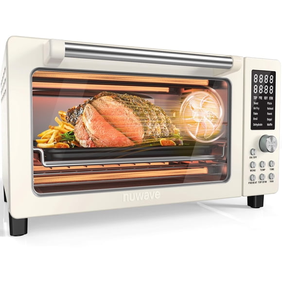 Horno tostador Air Fryer Nuwave Bravo Pro 21QT 1800W Vanilla