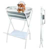 Estación De Aseo Elevada Fhtonge Para Perros Pequeños