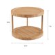 thumbnail image 2 of Lazy Susan Classic Cuisine, bambú totalmente natural, 2 niveles, 25 cm, 2 of 7