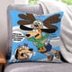 thumbnail image 1 of Augie Doggie y Papi Doggie Fundas de almohada de terciopelo con tema, regalos de funda de almohada, decoración para el hogar, cojín de lanzar, regalo de cumpleaños para fans y parejas. 45cm x 45cm., 1 of 6