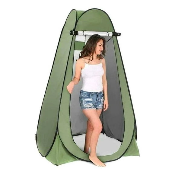 Carpa de Baño Vestidor Portátil Para Camping 1 Persona (COLOR A DISPOSICION)