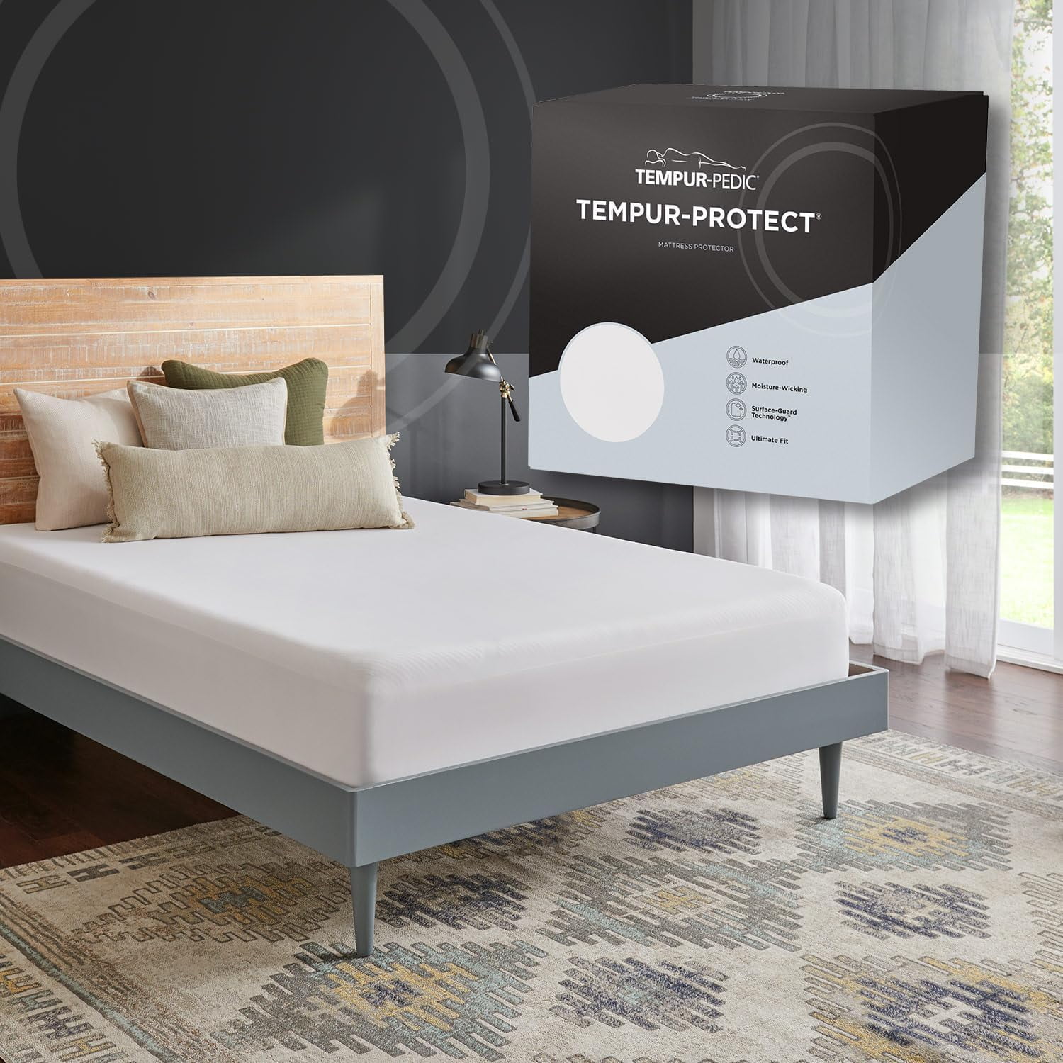 Cubrecolchón Tempur-pedic Espuma Viscoelástica King 3 Pulgadas