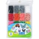 thumbnail image 1 of Bandeja Fuse Beads Perler con rayas y perlas surtidas, 4000 unidades, 1 of 8