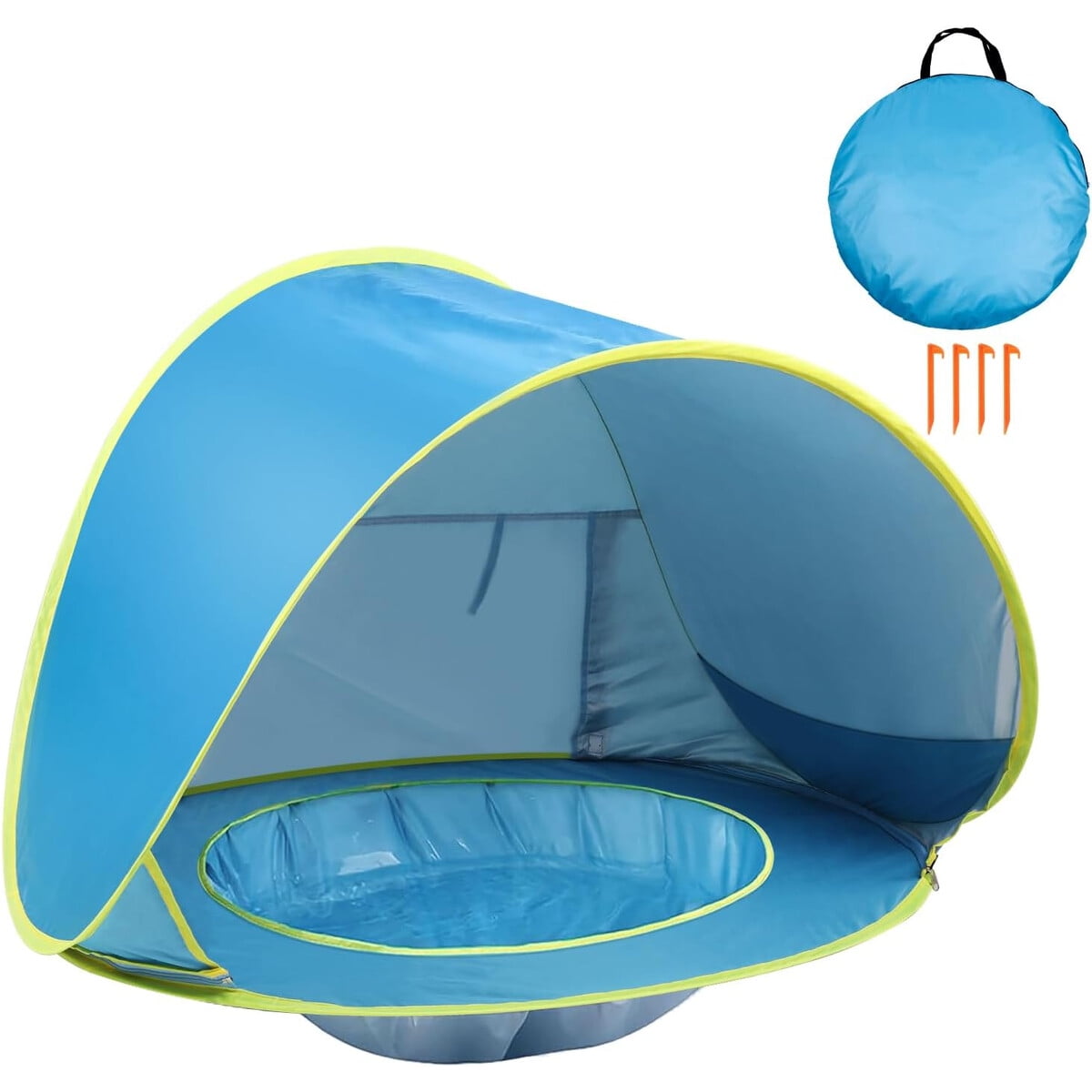 Carpa Playa Beba Kapeazo Upf50 47.5x27.5x31.5cm Azul