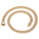 thumbnail image 1 of Cadena de Eslabones Cubanos de Miami Extra Brillante Grande con Hielo para Hombre, Collares de Eslabones de Cadena Hip Hop de 12 Mm de Ancho, Collar Sólido y Grueso para Hombre de 16-24 Pulgadas,, 1 of 8