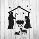 thumbnail image 4 of Plantilla de Pesebre Nativity Manger Stencil Revolution 12 mil, 4 of 4