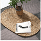 thumbnail image 3 of Alfombra Fibra Natural Color Beige con Diseño Tejido, 3 of 3