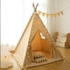 thumbnail image 5 of Carpa tipo tipi RONGFA para niños portátil para interiores y exteriores con tapete, 5 of 8