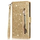 thumbnail image 3 of Funda para FOXDOCK Elegante funda Google Pixel 9 Pro XL Glitter con cremallera-Ideal para el uso diario, 3 of 5