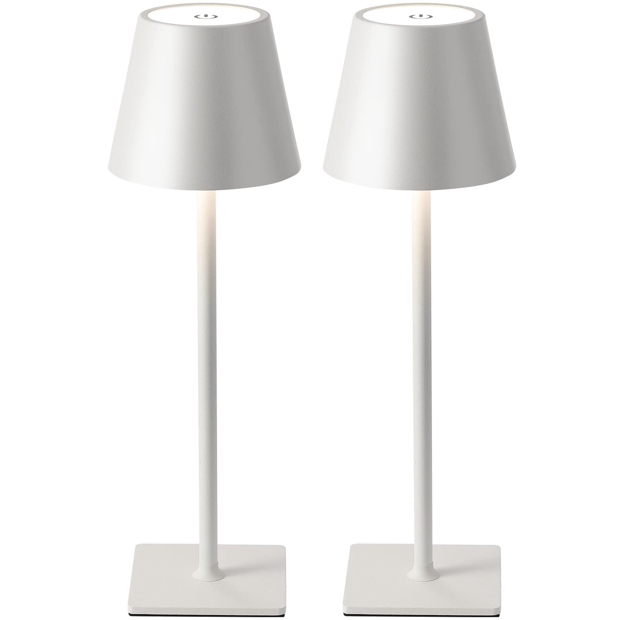 Kdg Paquete De 2 Lámparas De Mesa Led Inalámbricas Con Batería De 5000 Mah