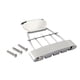 thumbnail image 2 of Pieza Trasera De Trapecio De 4 Cuerdas Cromadas Para Archtop Jazz Bass Guitar, 2 of 3