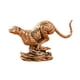 thumbnail image 2 of Adorno De Leopardo De Latón, Figura De Leopardo Fengshui Para Repisa, Estantería, Escritorio, 2 of 5