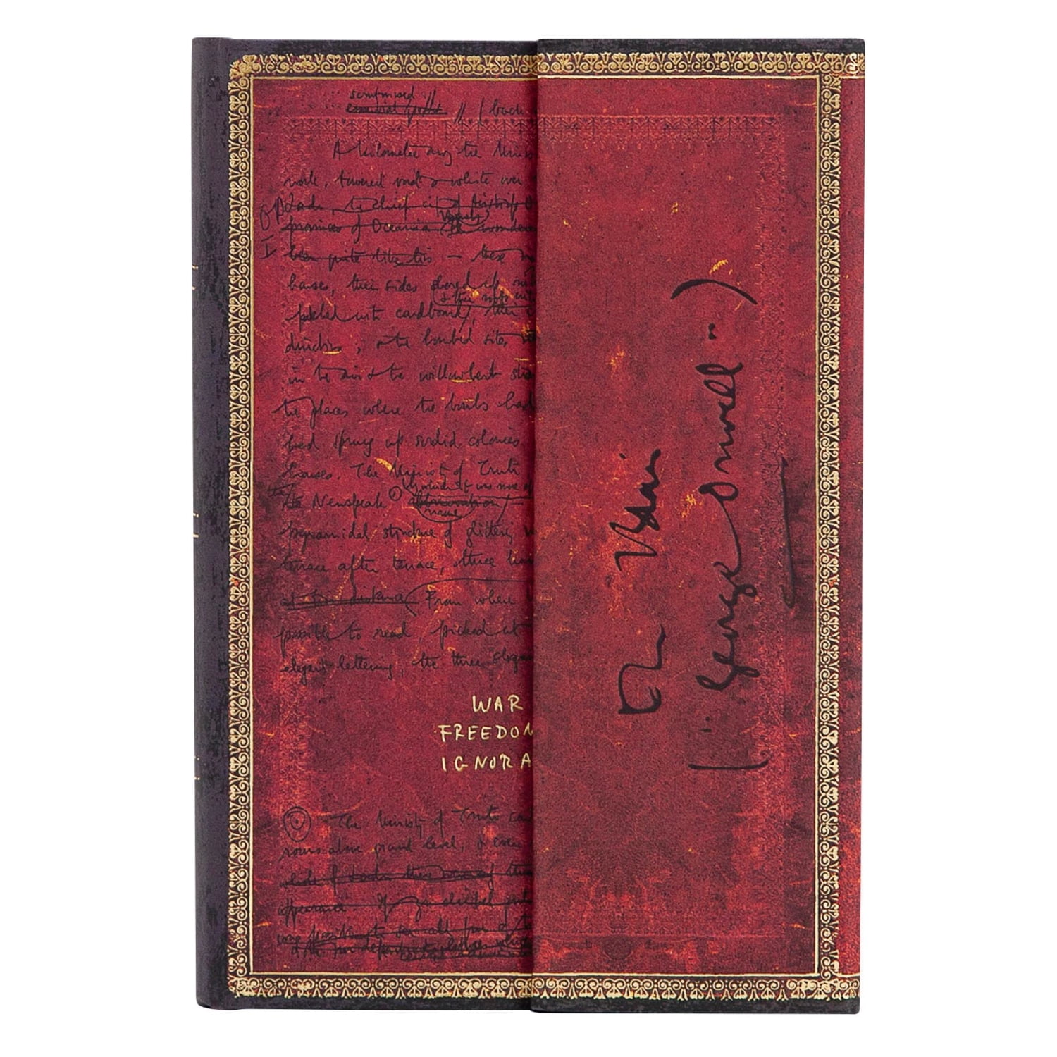 Paperblanks - Libreta Orwell, Nineteen Eighty - Four Mini Tapa Dura