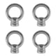 thumbnail image 1 of Tuerca de ojo de elevación US Stainless de acero inoxidable 316 grado marino 1/4" UNC, 1 of 7