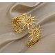 thumbnail image 2 of Pulsera Sol Dorada Ajustable - Baño de Oro Mujer, Antialérgica, 2 of 3
