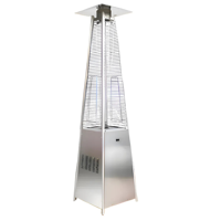 Erux - Estufa De Patio / Pirámide Acero Exterior