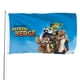 thumbnail image 1 of Vecinos Invasores Bandera impresa con temática, regalo perfecto para fanáticos, amigos y familiares, y adecuada para actividades al aire libre e interiores, decoraciones de fiesta. 90 cm × 150 cm., 1 of 6
