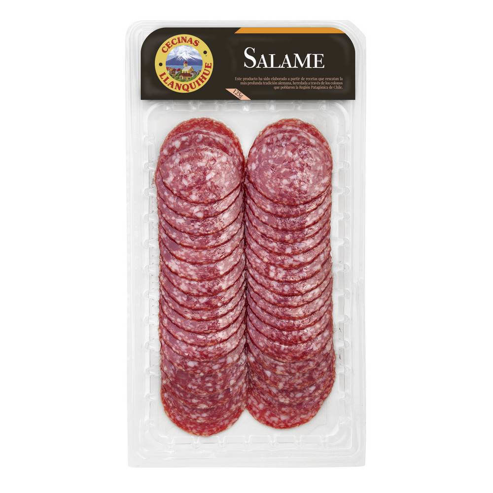 Salame Bolsa 125 g Llanquihue