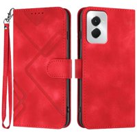 Funda Foxdock Para Motorola Moto G Power 5G 2024 – Tipo Libro Con Soporte, Billetera, Correa Y Diseño Elegante